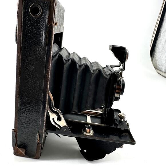 Vintage Eastman Kodak No. 2 Folding Autographic Brownie Camera – For Parts Only - Picture 4 of 13